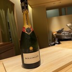 天ぷら北川 - シャンパン17000円