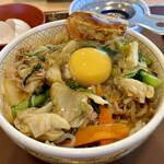 すき家 - 料理写真:月見すき焼き牛丼の並盛