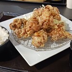 鳥さく - 料理写真:から揚げマウンテン定食
