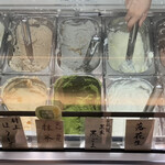 おかじ - ジェラート陳列ケース