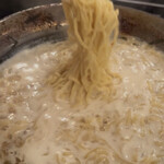 もつ鍋帝王 ふるさと １号店 - 〆の麺