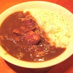 Faia Bo Ru Kafe - ホークス優勝を祝って日本「１えん秋カレー」です。