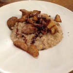 ピソラ - ★ﾏｯｼｭﾙｰﾑのﾘｿﾞｯﾄ ｲﾍﾞﾘｺ豚のｿﾃｰ添え（期間限定/2014秋）