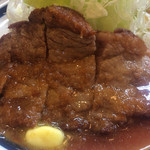 巌窟王 - ステーキ  これが私の一番お勧めのメニューです。