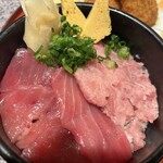 鮨・和食処さすよ亭 - マグロ丼アップ　かなりいい物使ってる