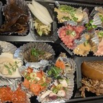 まるさん松本 - あてセット（刺身なしver）