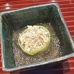 日本料理 別府 廣門 - 替　トゲノコギリガザミ　ガザミ出汁煮凝り