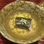 日本料理 別府 廣門 - 椀　長茄子柚子国東半島　加藤高吉