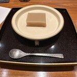 日本料理 別府 廣門 - 菓子 白小豆の水羊羹