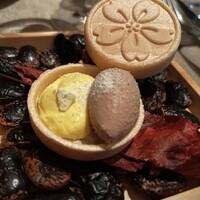 Couche - 仔羊のレベームースとカボチャの最中