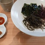 정담은보쌈 - 海藻はいらないかも(笑)