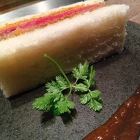 焼肉うしごろ 池袋店 - 牛ヒレカツサンド