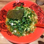 ずんどう屋 - 料理写真:元味HOTらーめん+ねぎトッピング