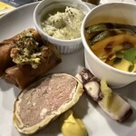 オステリア エスト エスト エスト. - 北海道秋まるごと盛り合わせ