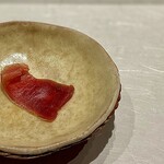 龍寿し - マグロの生ハム。こちらもお味見でサービス♡