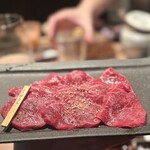 上等焼肉 ひらく - とうがらしをおかわり