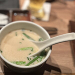 上等焼肉 ひらく - 牛骨パイタンスープ