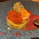 ビストロ カリテプリ - ズワイガニ、アボカド、イクラのタルタル