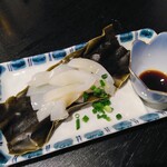 ポチの家 - アオリイカの昆布締め     ￥990