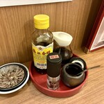 中華マオ - 卓上調味料 花椒・辣油・醤油・鎮江香酢(中国黒酢)