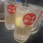 ポチの家 - ハイボール(生レモンありがとう)