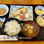 くい処大八 - 料理写真:本日のランチメニュー・黒ムツ西京漬焼