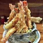 千ふく - 海老天丼(10本)
