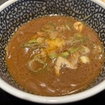 宮元製麺 - つけ汁