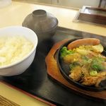 Matsuya - 鉄皿ガリチキ定食640円