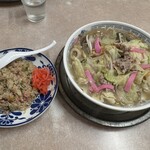 竜鳳 - ちゃんぽん半焼き飯セット1,150円