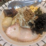 濃口背脂味噌らーめんと餃子 大福帳 - 