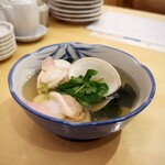 寿し きぬがさ - はまぐりの旨みを引き出す秀逸なお出汁でした(o^^o)