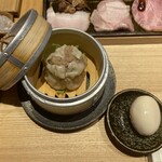 中華蕎麦 とみ田 - 心の味焼売、味玉