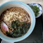 福招庵 - たぬきそば　久しぶりに温かいそばをいただきました。