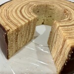 樫の木 - バームクーヘン(断面)