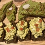 ル・パン・コティディアン 芝公園店 - タルティーヌ2種