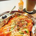 AU diner - Pizza toast（ピザトースト）