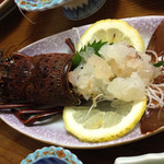 温泉民宿　部屋荘 - 伊勢エビお造り