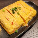 居酒屋 たけちゃん - だし巻き　紅生姜❗