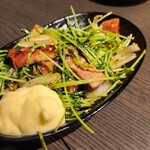 居酒屋 たけちゃん - 豆苗炒め❗