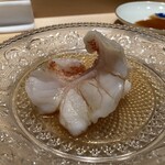 鮨 一幸 - 金目鯛のしゃぶしゃぶ