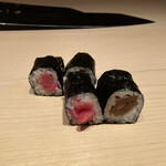 鮨 一幸 - 鉄火巻き+干瓢巻き