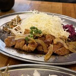 幸運豚人 - ■低温調理極厚ポークジンジャー150g¥1,000