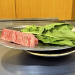 ステーキ パンドラ 匠 - 焼く前
