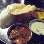 ダバ インディア - 三色カレー