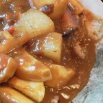 源松食堂 - カレー　野菜がすごすぎ！！
