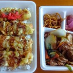 ひまわり弁当 - 料理写真:ちくわセットC(焼肉)￥680