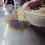 元祖八昌 - キャベツ、もやしイン