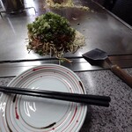 元祖八昌 - お願いすれば箸持ってきてくれます。