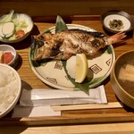 魚と魚 - (長崎)かさごの炭火焼定食